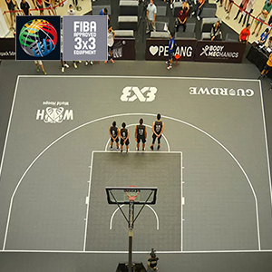 cancha de basketball 3x3 FIBA | Mito Sports