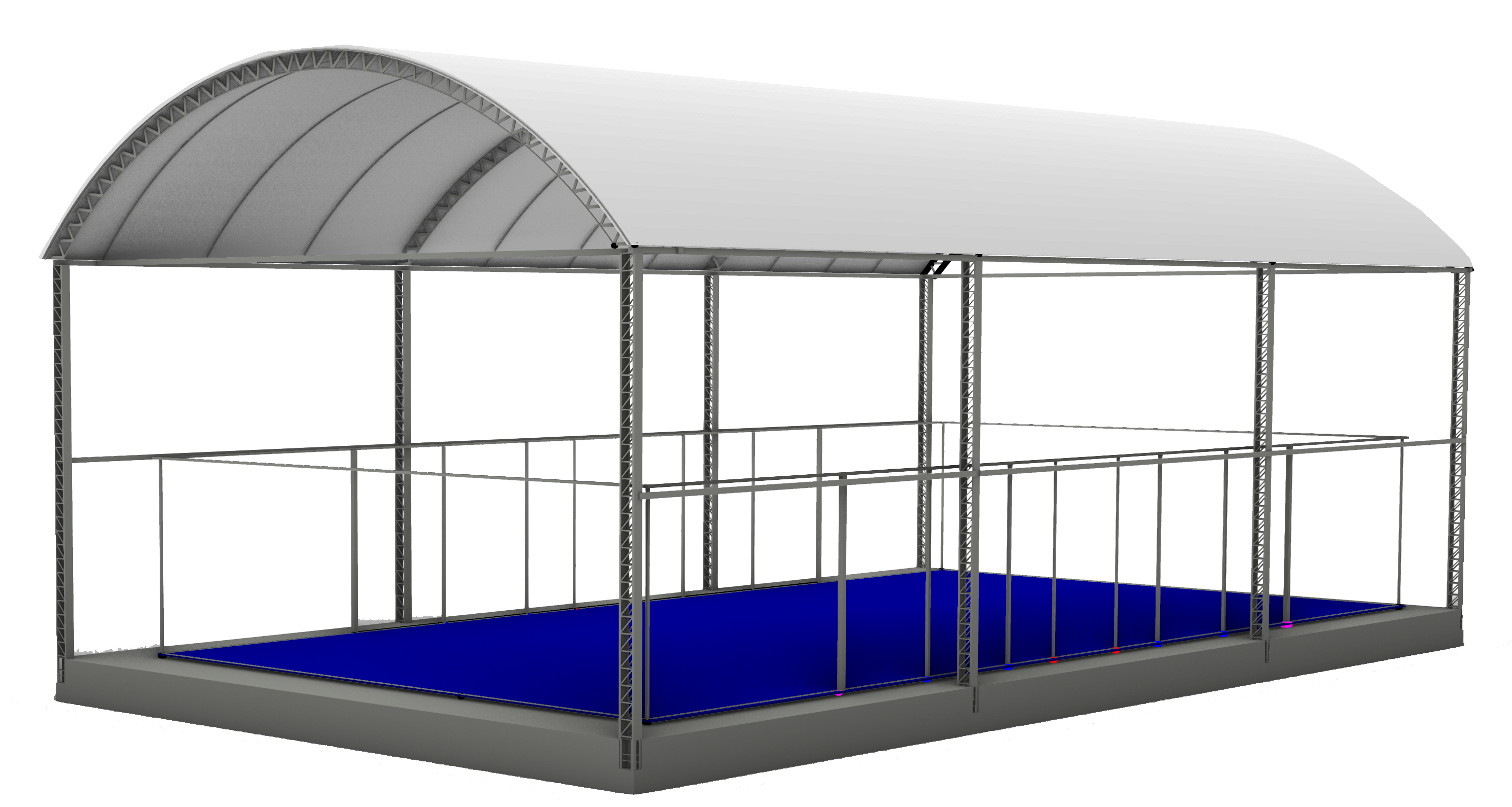 cubiertas para canchas de padel - MITO SPORTS