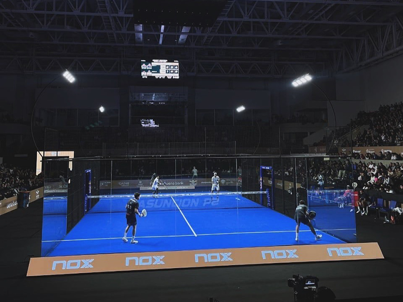 cancha de padel full panoramica - torneo | Mito Sports Paraguay